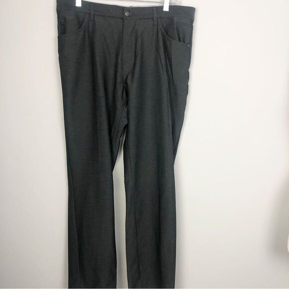 ADIDAS | Dark Charcoal Gray Golf Pants Men’s Size 34x32 - Picture 1 of 9
